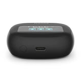 Hama Spirit Touch Bluetooth Headphones, TWS, ANC, with Display, In-Ear, black