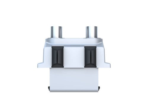 Multibrackets M Gas Lift Duo Desk Clamp Silver