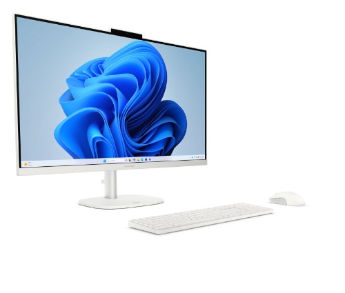 HP OmniStudio All-in-One Desktop 27-cu0010na PC Intel Core 5 120U 68.6 cm (27") 1920 x 1080 pixels 8 GB DDR5-SDRAM 512 GB SSD Windows 11 Home Wi-Fi 6 (802.11ax) White