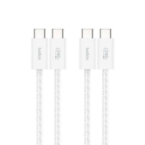 Belkin BoostCharge USB cable USB 2.0 USB C White