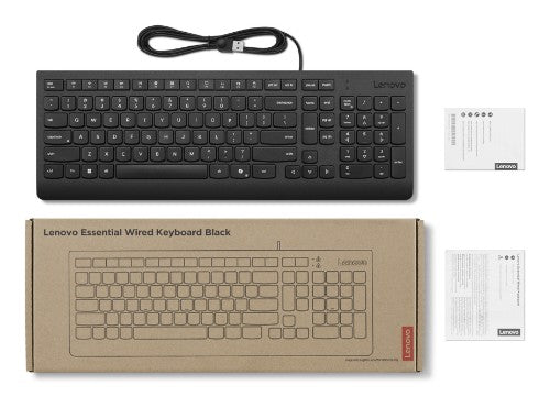 Lenovo 4Y41R64636 keyboard Home/Office USB Arabic, French Black