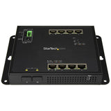 StarTech.com Industrial 8 Port Gigabit Ethernet Switch w/2 MSA SFP Slots - Hardened GbE L2 Managed Network Switch - Rugged RJ45 LAN Layer 2 Switch Din Rail Wall Mount IP-30/-40C to 75C