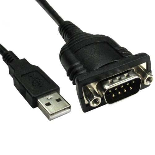 Cables Direct NLUSB-0039A serial cable Black 0.2 m DB-9 USB A
