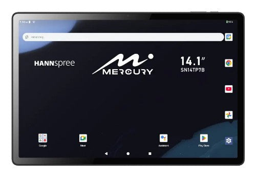 Hannspree Mercury Mediatek LTE 128 GB 35.8 cm (14.1") 6 GB Wi-Fi 5 (802.11ac) Android 15 Black