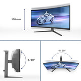 Philips Evnia 6000 34M2C6500/00 computer monitor 86.4 cm (34") 3440 x 1440 pixels Wide Quad HD QD-OLED Grey