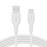 Belkin BOOST↑CHARGE Flex USB cable 3 m USB 2.0 USB A USB C White