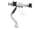 Multibrackets M VESA Gas Lift Arm Single White w, Duo Crossbar