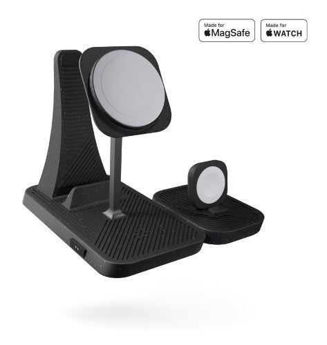 OtterBox Zens 4-in-1 Modular Wireless Charging Station, Black