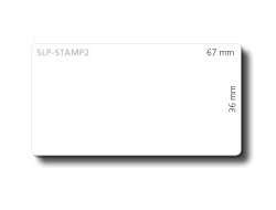 Seiko Instruments SLP-STAMP2 White Self-adhesive printer label