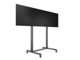 Multibrackets M Public Display Stand 210 Dual Screen 50"-77" Black