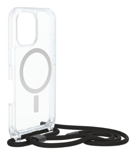 OtterBox React Necklace Series for MagSafe for iPhone 16, Clear