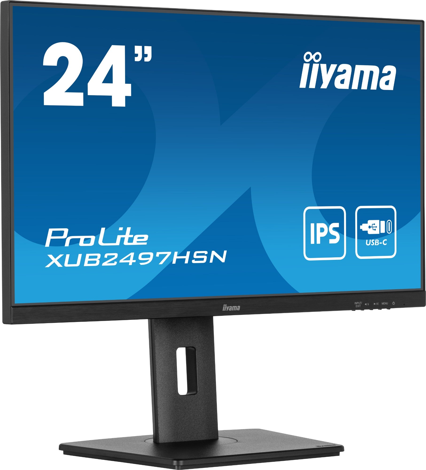 iiyama ProLite XUB2497HSN-B1 LED display 61 cm (24") 1920 x 1080 pixels Full HD Black  - Monitors & Accessories - iiyama