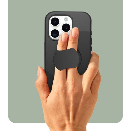 OtterBox OtterGrip Symmetry Series for iPhone 15 Pro, Black