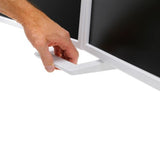 Ergotron HX Series 45-521-216 monitor mount / stand 81.3 cm (32") Desk White