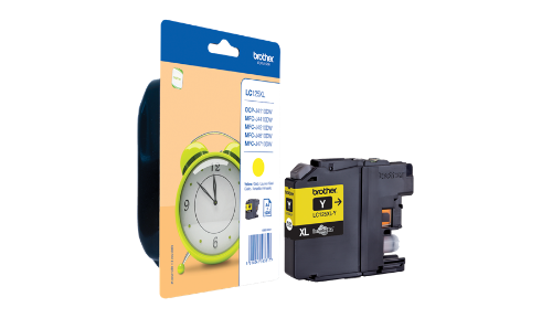 Brother LC-125XLY Ink cartridge yellow, 1.2K pages ISO/IEC 24711 10ml for Brother MFC-J 4510/6920