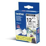 Brother TZE-FX231 DirectLabel black on white Laminat 12mm x 8m for Brother P-Touch TZ 3.5-18mm/6-12mm/6-18mm/6-24mm/6-36mm