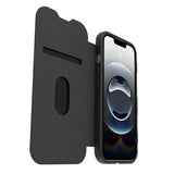 OtterBox React Folio for MagSafe Series for Apple iPhone 17e/16e/15/14/13, transparent/black