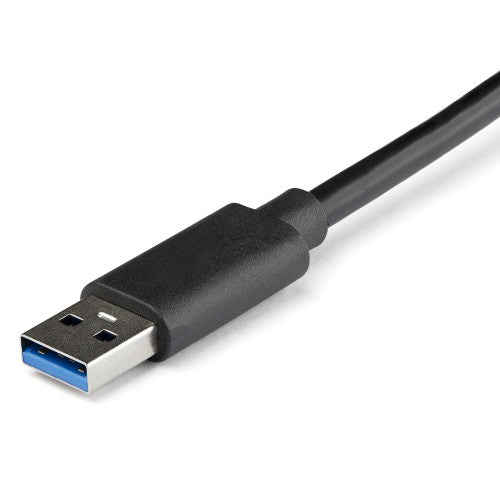 StarTech.com USB 3.0 to Dual Port Gigabit Ethernet Adapter NIC w/ USB Port