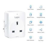 TP-LINK Tapo P110 V1 - Smart plug - energy monitoring - wireless - 802.11b/g/n - 2.4 Ghz
