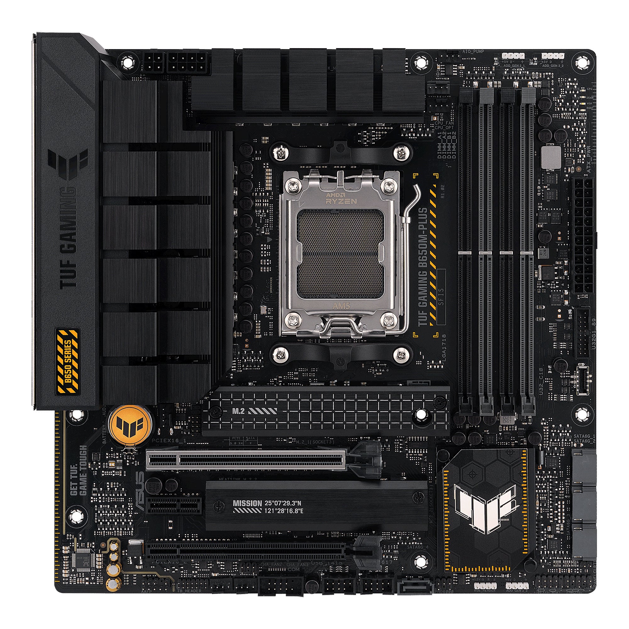 ASUS TUF GAMING B650M-PLUS AMD B650 Socket AM5 micro ATX  - Computer Components - ASUS