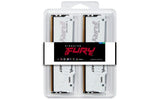 Kingston Technology FURY Beast 128GB 5600MT/s DDR5 CL40 DIMM (Kit of 4) White RGB XMP