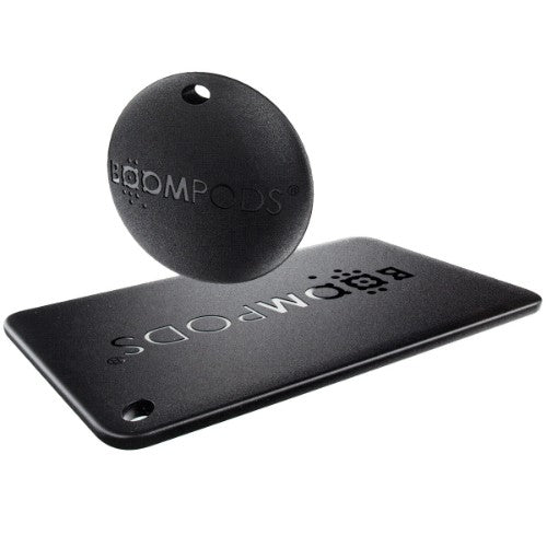 Boompods Boomtag & Boomcard Pack Item Finder Black