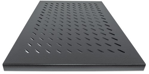 Intellinet 19" Fixed Shelf, 1U, 700mm Depth, Max 50kg ,Black