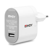 Lindy Single Port USB Type A Travel Charger, 12W