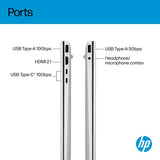 HP OmniBook 5 NGAI 16-ag1001na Copilot+ PC AMD Ryzen™ AI 5 340 Laptop 40.6 cm (16") 2K 16 GB LPDDR5x-SDRAM 512 GB SSD Wi-Fi 6 (802.11ax) Windows 11 Home Silver