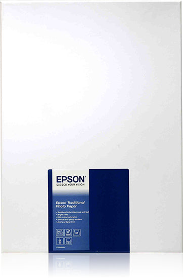 Epson Traditional Photo Paper, DIN A4, 330g/m², 25 Sheets  - AV & Photo - Epson