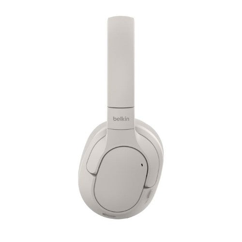Belkin AUD009HQSA headphones/headset Wireless Head-band Calls/Music USB Type-C Bluetooth Sand