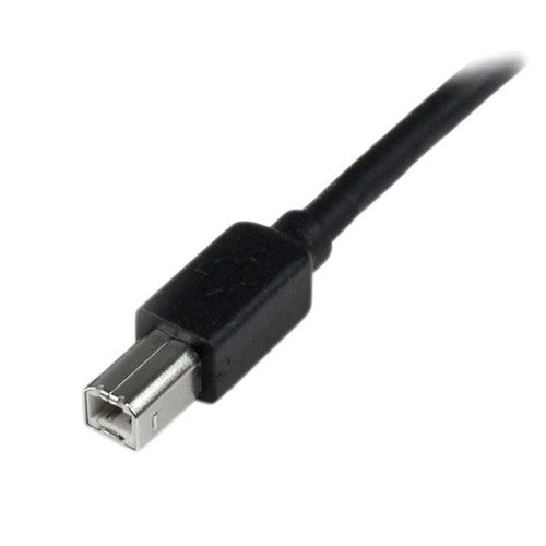 StarTech.com 65ft (20m) Active USB 2.0 A to B Cable, Long USB Cable, USB Printer Cable, 1x USB A (M), 1x USB B (M), Black