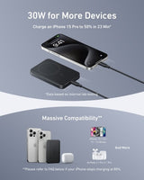 Anker A1664H11 power bank 10000 mAh Wireless charging Black