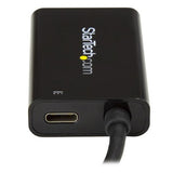 StarTech.com USB C to HDMI 2.0 Adapter with Power Delivery - 4K 60Hz USB Type-C to HDMI Display Video Converter - 60W PD Pass-Through Charging Port - Thunderbolt 3 Compatible - Black