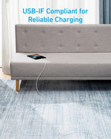 Anker A81F7G21 USB cable 3 m USB C White