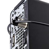 StarTech.com Laptop/Desktop & Peripheral Lock Kit, Theft-Deterring Security Lock, K-Slot, 9.8ft (3m) Steel Cable, 3x Devices, User-Resettable 4-Digit Lock - TAA