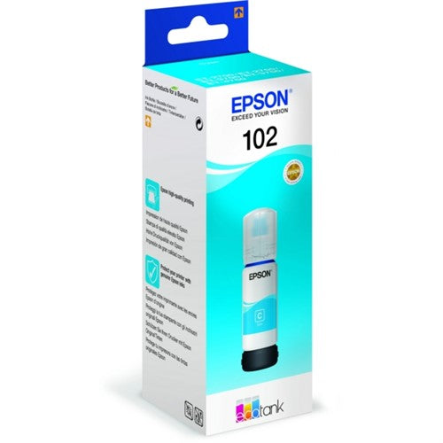 Epson C13T03R240/102 Ink bottle cyan, 6K pages 70ml for Epson ET-3700