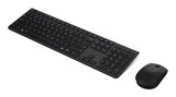 Lenovo 4X31K03975 keyboard Mouse included RF Wireless + Bluetooth Nordic Grey