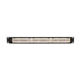 Tripp Lite N252-024 24-Port 1U Rack-Mount Cat6/Cat5 110 Patch Panel, 568B, RJ45 Ethernet, TAA