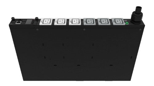 HPE G2 Metered Modular 4.9kVA/L6-30P 24A/208V Outlets (6) IEC C19/1U Horizontal NA/JP PDU