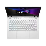 ASUS ROG Zephyrus G14 GA402XZ-N2005W AMD Ryzen™ 9 7940HS Laptop 35.6 cm (14") WQXGA 32 GB DDR5-SDRAM 1 TB SSD NVIDIA GeForce RTX 4080 Wi-Fi 6E (802.11ax) Windows 11 Home White