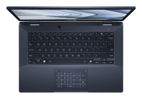 ASUS ExpertBook B3 Flip B3402FV-EC582XA Intel Core 5 120U Hybrid (2-in-1) 35.6 cm (14") Touchscreen Full HD 8 GB DDR4-SDRAM 256 GB SSD Wi-Fi 6E (802.11ax) Windows 11 Pro Education Black