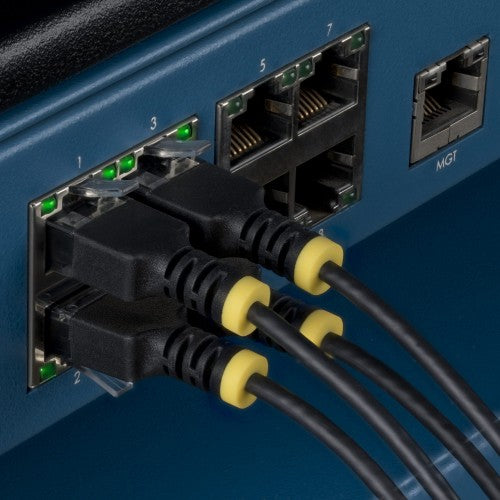 StarTech.com 4m Black Ultra Slim CAT6a Ethernet Cable, Snagless, UTP, Pure Bare Copper Wire, 34AWG Slim RJ45 Network Patch Cord, Individually Tested