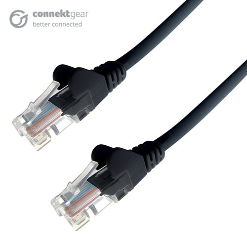 connektgear 28-0050BK networking cable Black 5 m Cat5e U/UTP (UTP)  - Computer Cables - connektgear