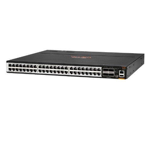 HPE Aruba Networking 8360-48XT4C v2 48p 1G/10GBase-T 4p 100G QSFP28 FB 3 Fans 2AC Managed L3 10G Ethernet (100/1000/10000) 1U