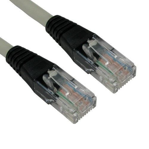 Cables Direct 10.0mtr CAT 5E Cable networking cable Grey 10 m