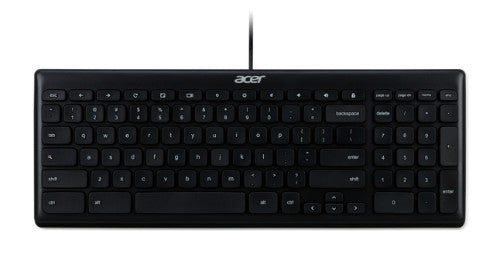 Acer USB PRIMAX KB69211 USB BLK Wired Chrome Keyboard