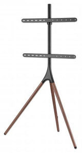 Manhattan Tripod Floor Mount for TV & Monitors, Stand Assembly, For screens: 37" to 65", VESA compatibility: all between 200x200 to 600x400mm - check the dimensions of the four mounting holes on back of screen to ensure it fits, Max 32kg, Black, LFD, Brac