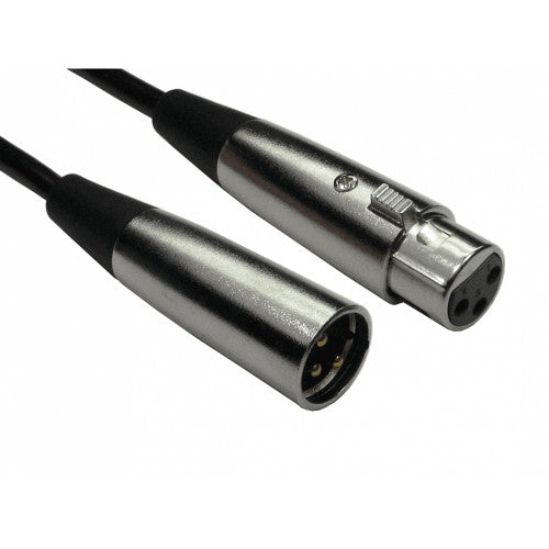 Cables Direct 2XLR-SV120 audio cable 20 m XLR (3-pin) Black, Silver