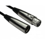Cables Direct 2XLR-SV120 audio cable 20 m XLR (3-pin) Black, Silver
